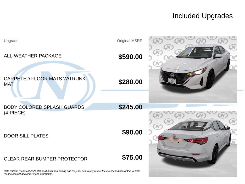 Used 2024 Nissan Sentra SV w/ All-Weather Package FWD image 3