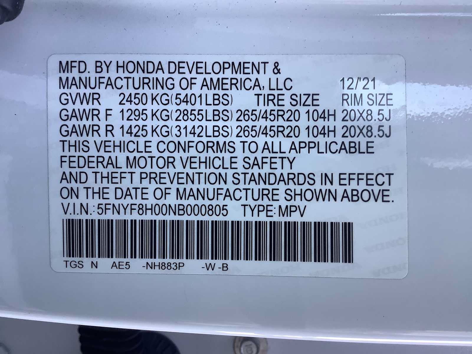 Used 2022 Honda Passport Elite image 21