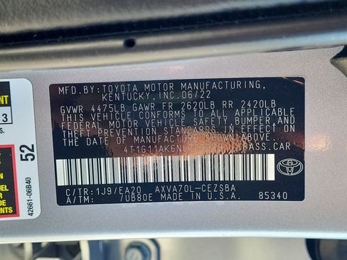 Certified 2022 Toyota Camry SE image 28