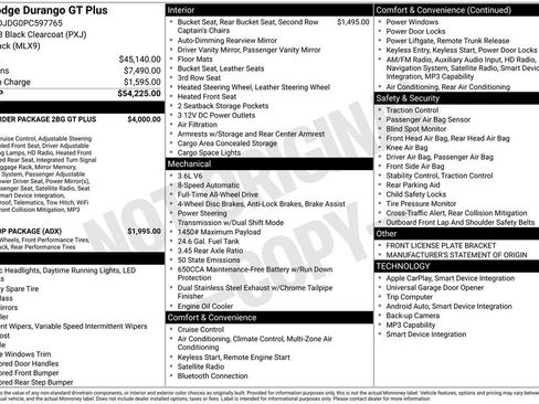 Used 2023 Dodge Durango GT image 2