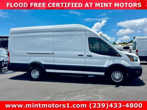 Used 2023 Ford Transit 350 148 High Roof Extended DRW RWD image 7