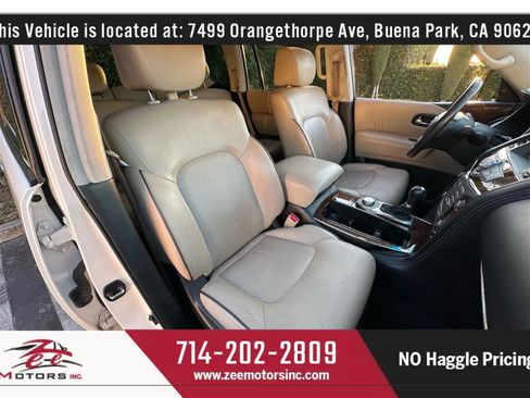 Used 2017 Nissan Armada Platinum w/ Captain Seat Package image 51