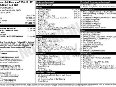 New 2026 Chevrolet Silverado 2500 LTZ w/ LTZ Premium Package