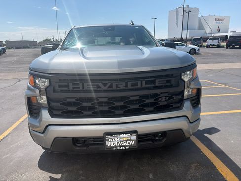 Used 2023 Chevrolet Silverado 1500 Custom w/ LPO, Dark Essentials Package AWD/4WD image 2