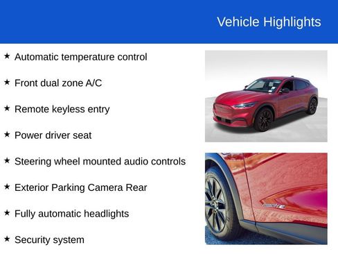 Used 2025 Ford Mustang Mach-E Select w/ Comfort Package Lite RWD image 22