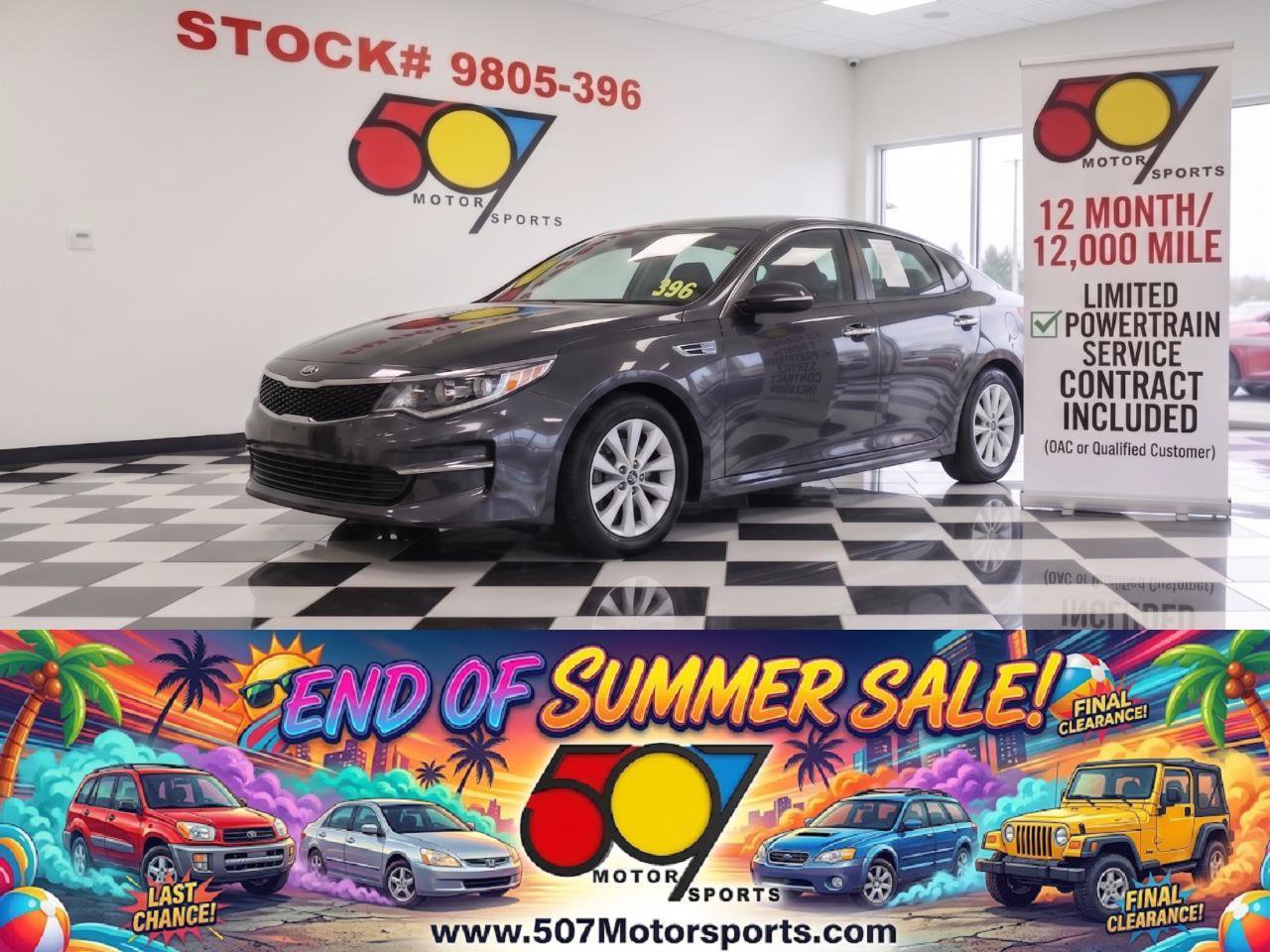 Used 2017 Kia Optima LX w/ Option Group 014 FWD image 1