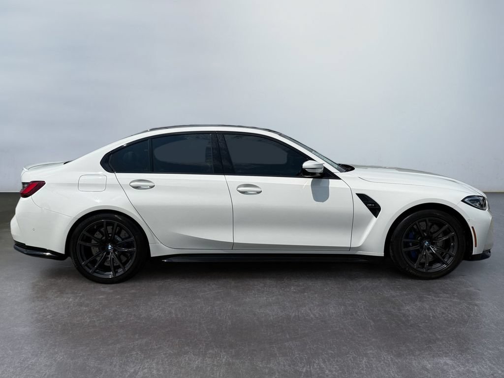 Used 2024 BMW M3 w/ Parking Assistance Package RWD image 2
