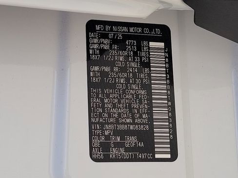 New 2026 Nissan Rogue SV image 11