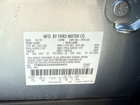 Used 2022 Ford Explorer Timberline image 22