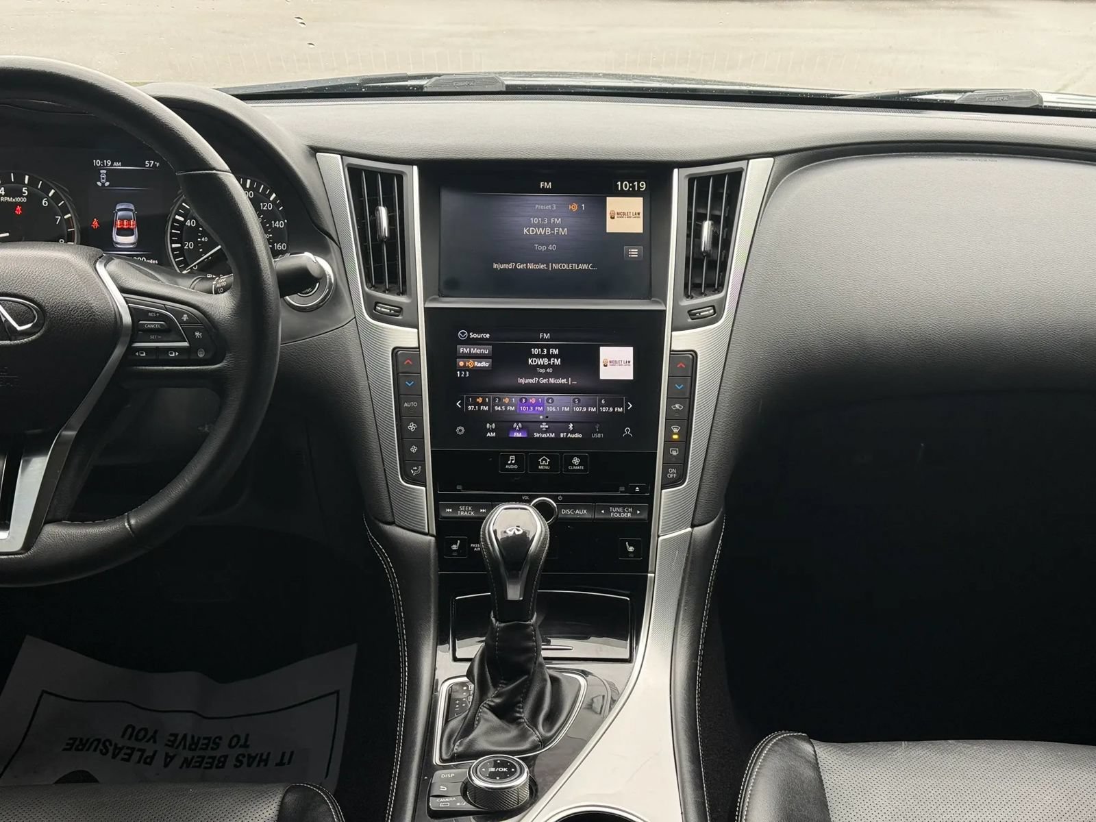 Used 2023 INFINITI Q50 Luxe w/ Cargo Package AWD/4WD image 14