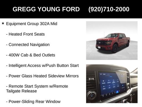 New 2025 Ford F150 XLT w/ Equipment Group 302A MID image 19