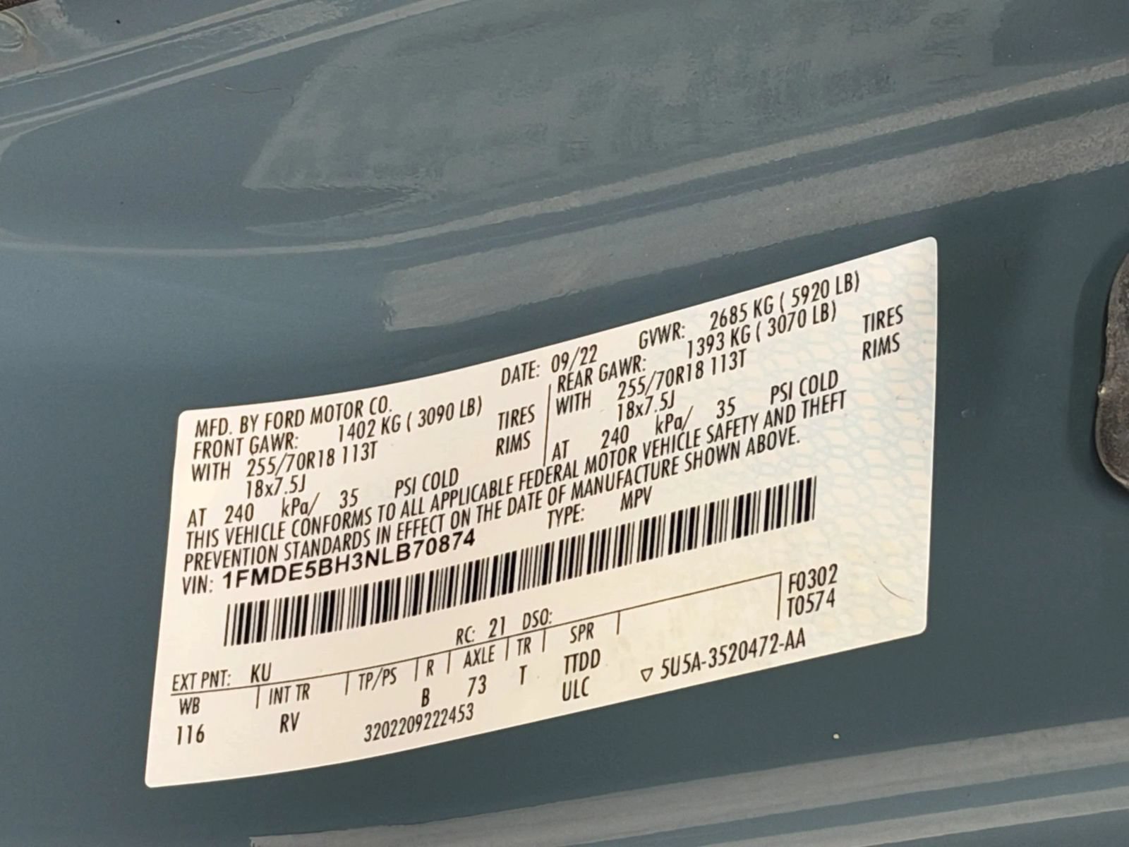 Used 2022 Ford Bronco Outer Banks AWD/4WD image 38