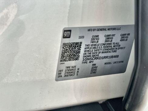 Certified 2024 Chevrolet Tahoe RST w/ Luxury Package image 34