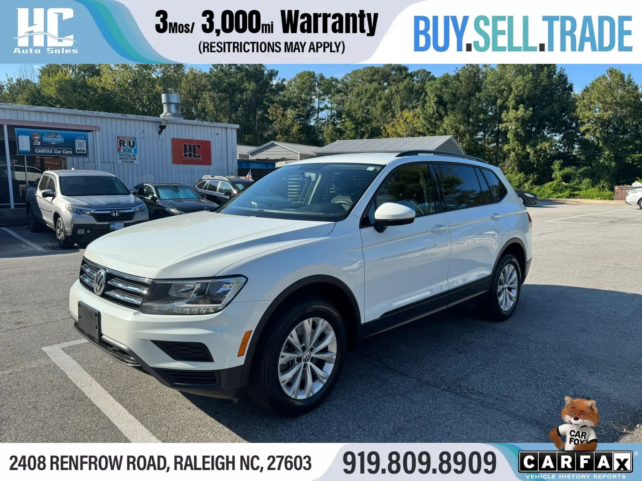 Used 2020 Volkswagen Tiguan S FWD image 1