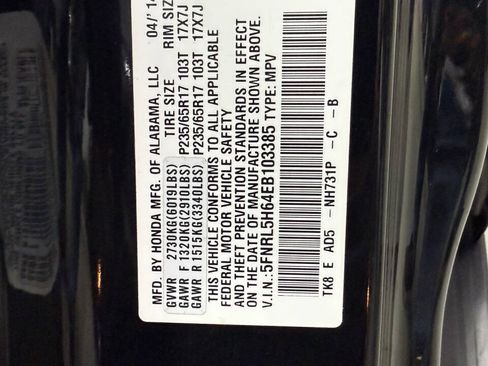 Used 2014 Honda Odyssey EX-L image 30