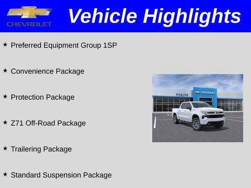 New 2026 Chevrolet Silverado 1500 RST w/ Z71 Off-Road Package AWD/4WD image 2