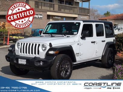 Certified 2020 Jeep Wrangler Unlimited Sport S