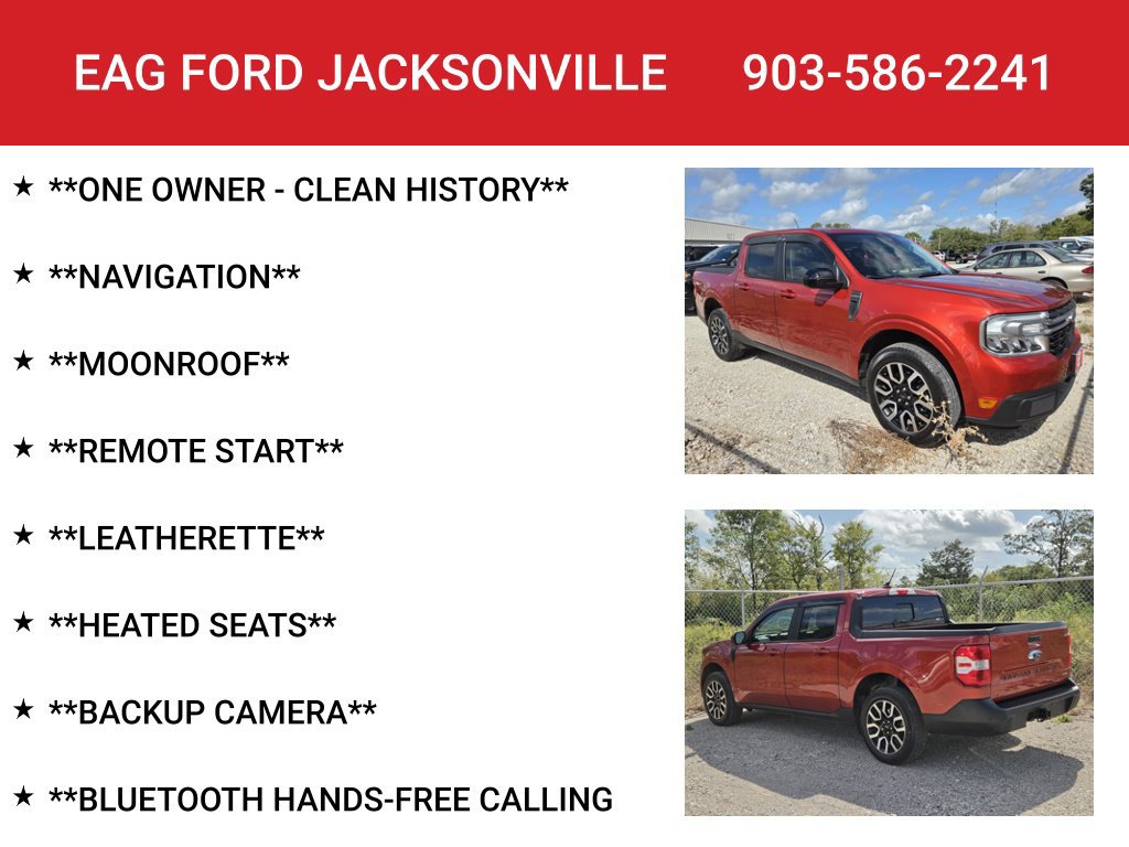 Used 2024 Ford Maverick Lariat AWD/4WD image 4