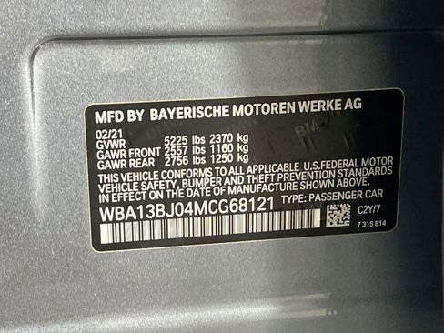 Used 2021 BMW 530i xDrive w/ Premium Package AWD/4WD image 35