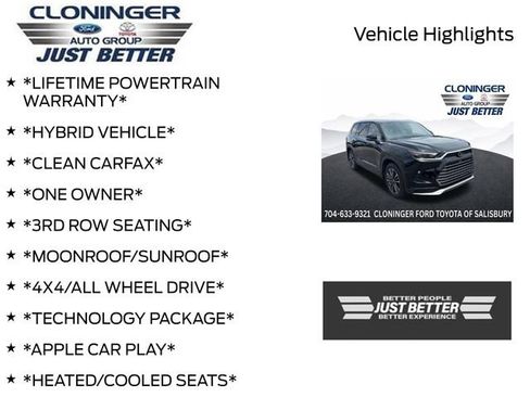 Used 2026 Toyota Grand Highlander AWD Hybrid image 3