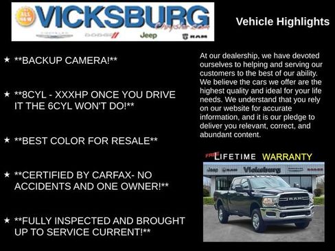 Used 2024 RAM 2500 Tradesman w/ Chrome Appearance Group AWD/4WD image 7