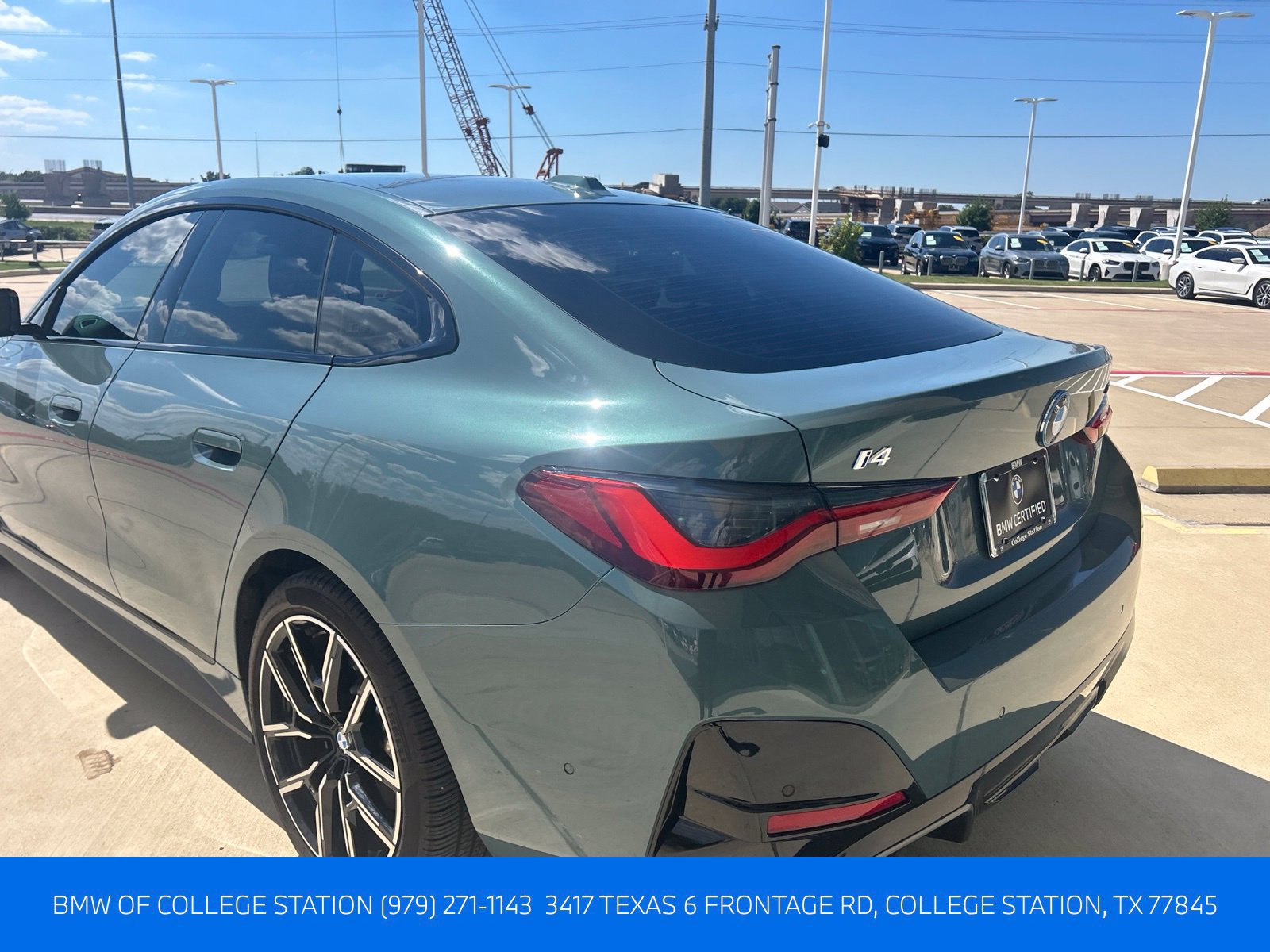 Certified 2025 BMW i4 xDrive40i w/ M Sport Package AWD/4WD image 7
