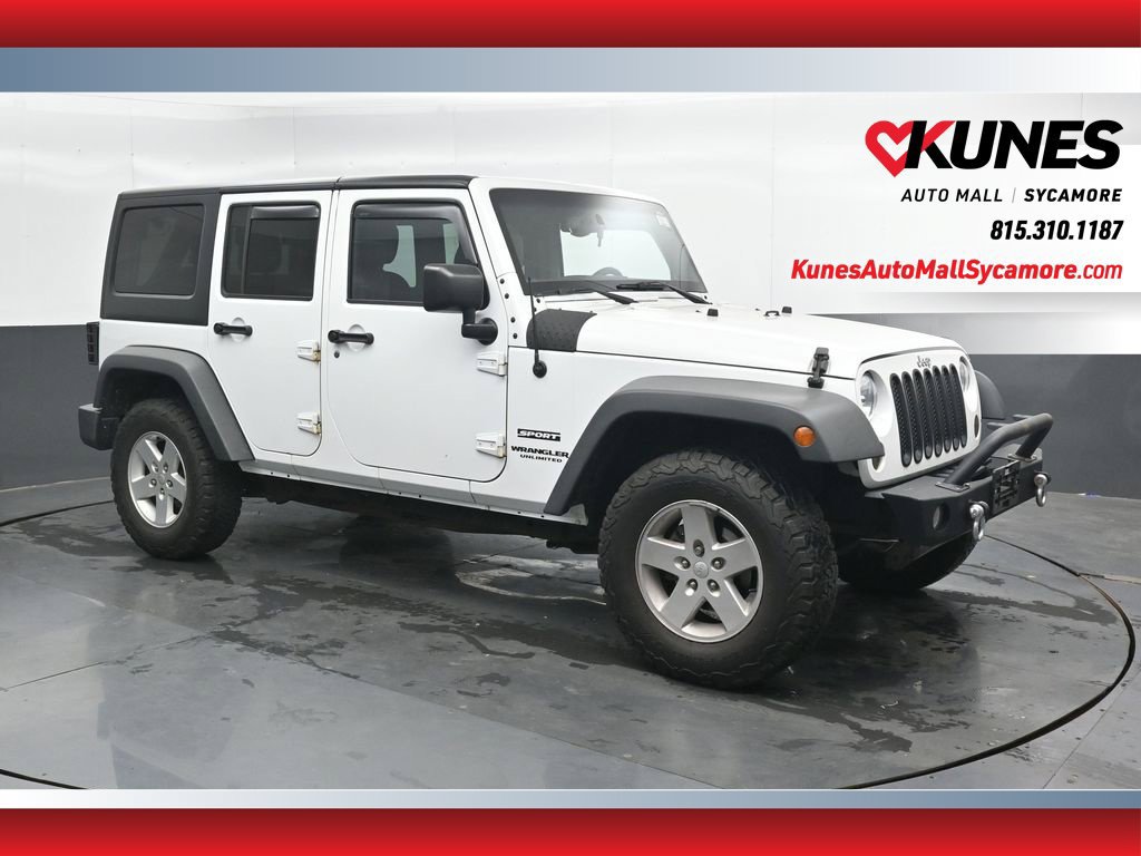 Used 2017 Jeep Wrangler Unlimited Sport w/ Quick Order Package 24S AWD/4WD image 1