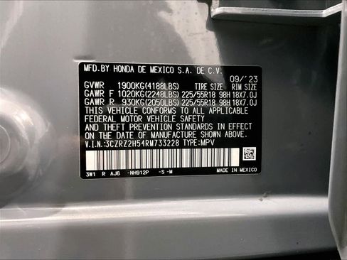 Used 2024 Honda HR-V Sport image 34