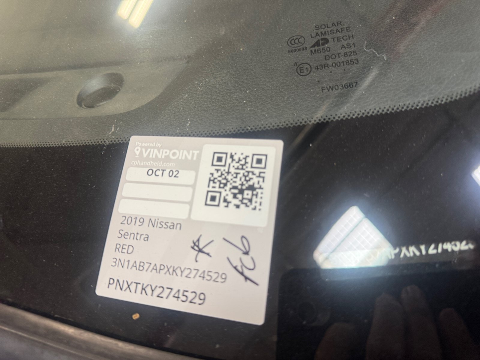 Used 2019 Nissan Sentra SV FWD image 23
