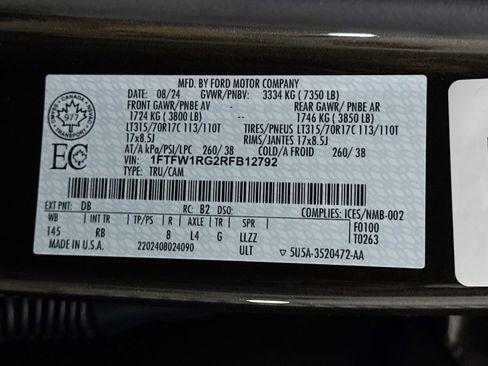 Used 2024 Ford F150 Raptor AWD/4WD image 41