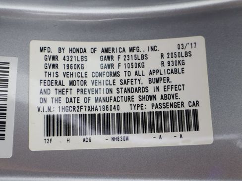 Used 2017 Honda Accord EX image 48