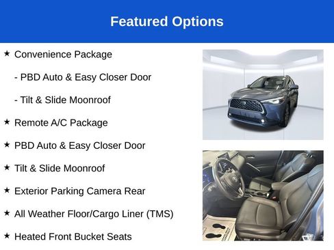 Used 2022 Toyota Corolla Cross XLE w/ Convenience Package AWD/4WD image 3