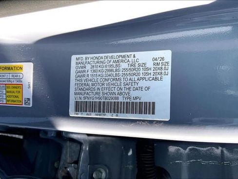 New 2026 Honda Pilot Black Edition image 20