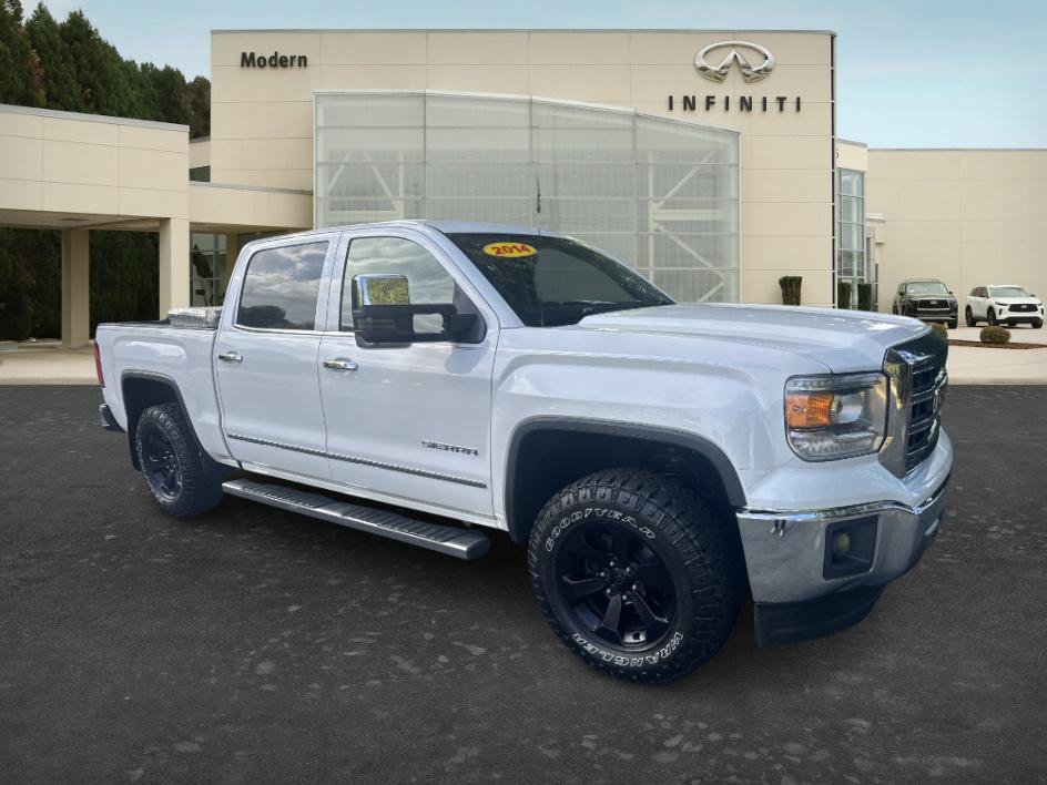 Used 2014 GMC Sierra 1500 SLT w/ SLT Crew Cab Value Package RWD image 3