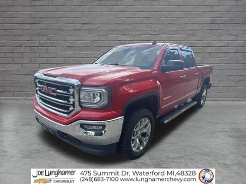 Used 2017 GMC Sierra 1500 SLT w/ SLT Premium Package AWD/4WD image 8