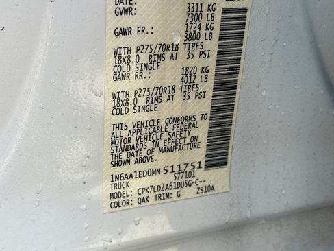 Used 2021 Nissan Titan PRO-4X w/ Pro-4x Convenience Package AWD/4WD image 29