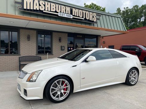 Used 2014 Cadillac CTS V w/ Wood Trim Package RWD image 2