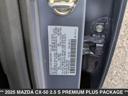 New 2025 MAZDA CX-50 AWD 2.5 S w/ Weather Package image 15
