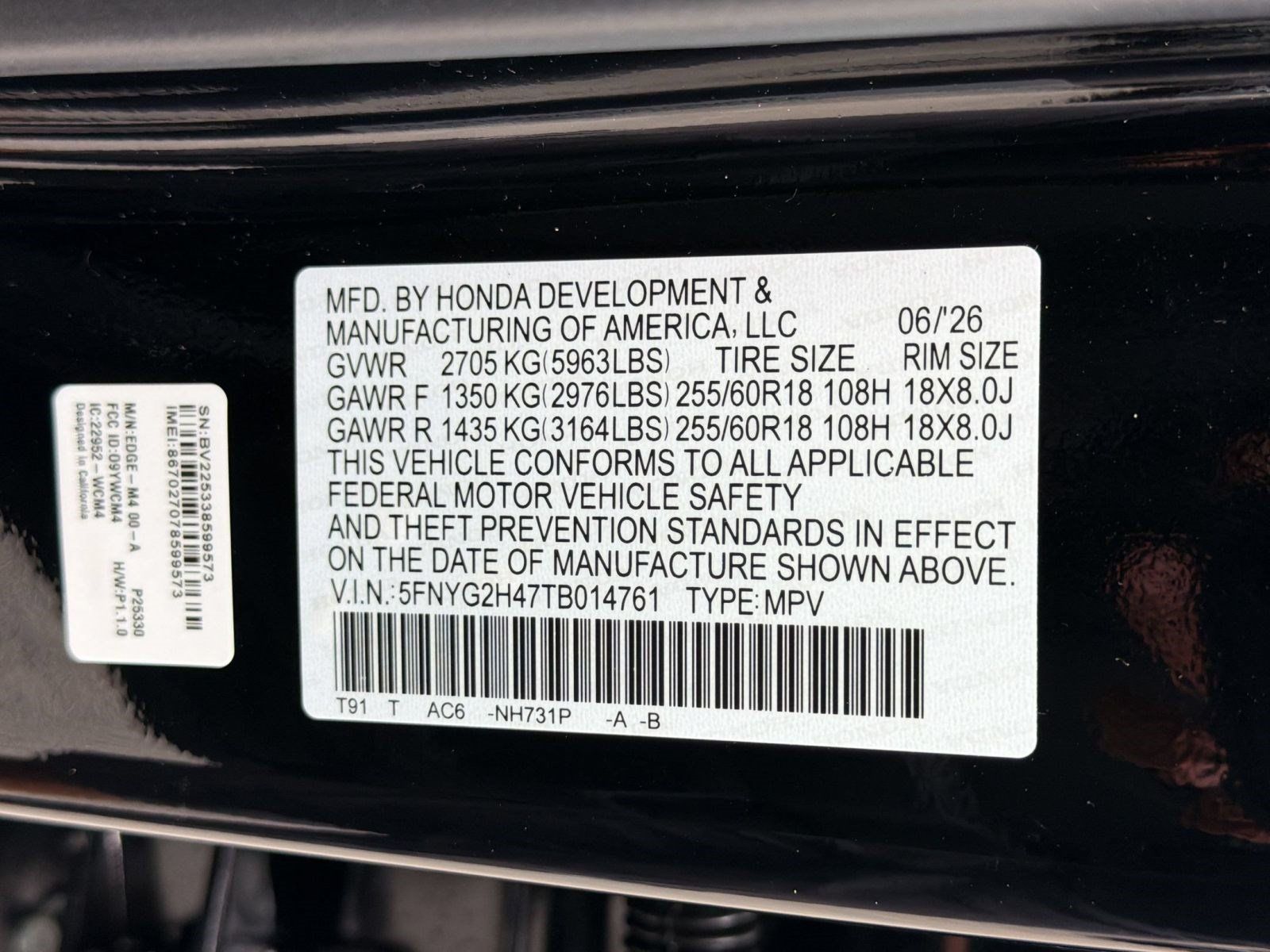 New 2026 Honda Pilot EX-L image 21