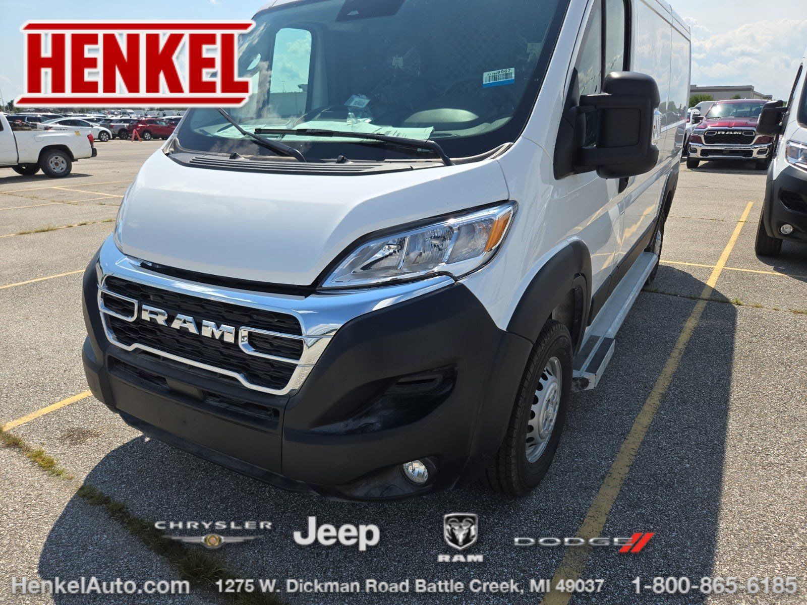 Used 2025 RAM ProMaster 2500 w/ U-Haul Equipment Group FWD image 1