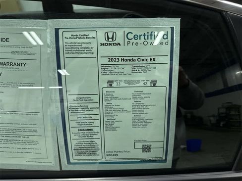 Used 2023 Honda Civic EX image 13