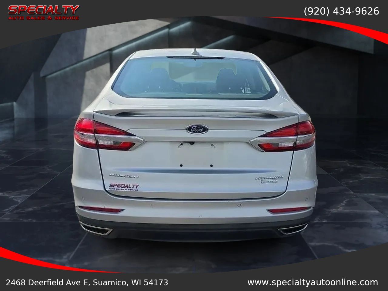 Used 2019 Ford Fusion Titanium FWD image 8