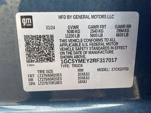 Used 2024 Chevrolet Silverado 2500 Custom w/ Custom Value Package image 40