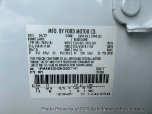 Used 2022 Ford Explorer XLT AWD/4WD image 29