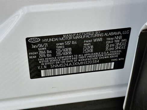 Used 2021 Hyundai Santa Fe SEL image 12