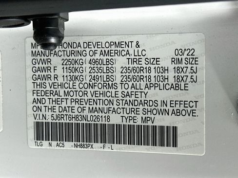 Used 2022 Honda CR-V EX-L image 12
