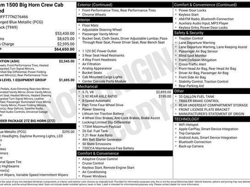 New 2026 RAM 1500 Big Horn w/ Night Edition AWD/4WD image 30