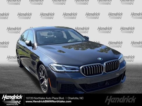 Used 2021 BMW M550i xDrive w/ Executive Package AWD/4WD image 1