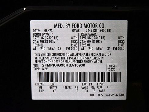 Used 2024 Ford Edge SE AWD/4WD image 14