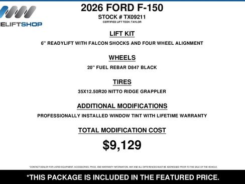 Used 2026 Ford F150 Lariat image 2